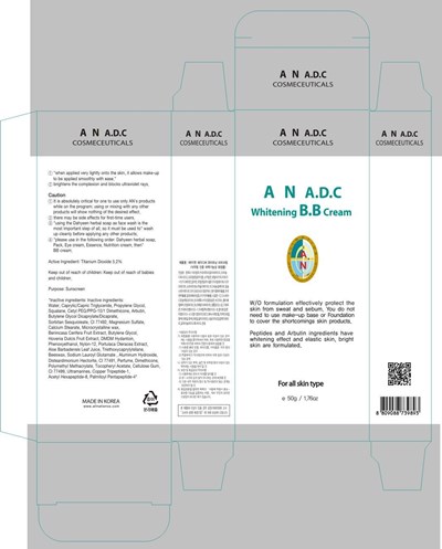 an adc whitening bb carton.jpg Image of carton - an adc whitening bb carton